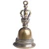 NUOBESTY Portachiavi Ciondoli Campanelli in Ottone retrò 2 Pezzi per Artigianato Fai da Te Decorazioni Vintage Regalo Amici e Famiglia