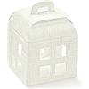Vinciprova Le Gemme di Venezia 20 Scatole Confezione Regalo Lanterna Bomboniera Matrimonio 12 x 12 x 16 cm Tela Bianca