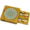 Doni Bomboniere Matrimonio Green Tagliere Box con 2 Utile Utensile Cucina Perfetto per Comunione Cresima Anniversari Idea Regalo Le Presentazioni di Salumi Formaggi E Finger Food in Enoteche Pub