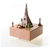 Chonor Scenari Innovativo Carillon di Legno, Premium Creativo Mano Manovella Artigianato in Legno Scatola di Musica Migliore Regalo e Decorazioni Idea per Il Compleanno, Natale - Torre di Parigi