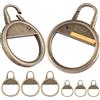 1 one enjoy Tiralampo per Cerniera,Cerniera Lampo Linguette in Metallo per Riparazione Zip per Scarpe Bagagli valigie Borsa Giacca (Bronzo)