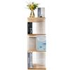 SuhoFutus Libreria a tre strati, in legno, trasparente, con porte, in acrilico, trasparente, per soggiorno, ufficio, camera da letto, 34 x 34 x 93 cm