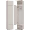 BDW HAGA - Armadietto guardaroba, altezza 238 cm, larghezza 50 cm, profondità 35 cm, modulare, corridoio, scarpiere e giacche