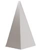stafil Piramide in polistirolo per Cake Design e decoupage, (Misura 20x20x50 cm)