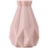 Kochenty Vasi Vaso da Fiori nel Ceramica Imitazione Vaso da Fiori Moderno Decorazione per la Casa Composizione Floreale Soggiorno Rosa