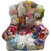 Generico Poltrona per Peluche Trasparente(Senza Peluche), Poltrona A Sacco Trasparente per Animali di Peluch, Contenitore Comodi Mobili per Bambini Imbottibili, for Organizzare Le Camerette De