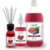 Generico Tresorì - Kit Realizzato per Camomilla Torino Fragranza Frutti di Bosco - Ricarica Diffusore per Ambiente 1L, Diffusore a Bastoncino 125ml, Spray Ambienti 125ml