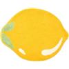 Frefgikty Tappetino da bagno con limone, tappeto antiscivolo con frutta, tappetino da cucina giallo limone decorazione per il bagno divertente tappeto per bambini, lavabile in lavatrice,