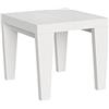 Itamoby, Tavolo Spimbo Allungabile Bianco Frassino 90x90 allungato 246