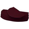 Mendler Tappetini per Scale autoadesivi semicircolari HWC-G49 15 Pezzi 65x25cm Bordeaux