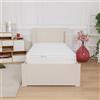 Aurora Bedding Materasso Memory Singolo 80x190 Ortopedico in Poliuretano Indeformabile, Made in Italy