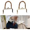 XIANXIAN 2 Pezzi Telaio Borsa Metallo, Chiusura for Portamonete 20cm Telaio in Metallo della Borsa Cornice for Borsa for Borse Artigianali Portamonete Fai da Te Borsa Donna