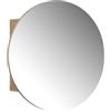Vicco Specchio contenitore bagno Loki, Rovere dorato, 50 x 50 cm