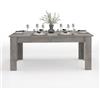 WHOUS Tavolo Allungabile JESI per Sala da Pranzo e Soggiorno, Estensibile da 160 a 210 cm, Tavolo Cucina per 6-8 Persone, Bronx