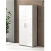 CALITAN FURNITURE FACTORY SP Z O.O. LIBRERIA Omega II Bianco FRASSINATO E Cemento
