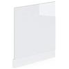 Vicco Pannello frontale R-Line, Bianco lucido, 60 cm senza piano di lavoro, per la libera combinazione all'interno di sistemi cucina modulari