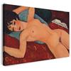 Printed Paintings Stampa su Tela (60x40cm): Amedeo Modigliani - Nu couché