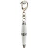 Doni Bomboniere Laurea 12PZ Penna Portachiavi con Strass E Utile Confettata Segnaposto Compleanno Gadget Fine Festa Matrimonio di Pensionamento Gancetto Bianca Rossa O Nera Idee Regalo Complete