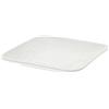 Hervit Piattino Quadrato svuotatasche in Porcellana Bianca Romance 21x21 cm