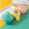 ASET Spazzola da bagno in silicone morbido con dispenser per gel doccia, corpo in silicone, esfoliante per il corpo in silicone, per uomo e donna, colore giallo