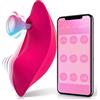 CLJCJAMZ - Séssuàlị Péņę Mássággiátore Vîb𝐫Átori Bluètóoth App a Distanza con Tèlècómando V𝐢Br𝐚Tore con Cóntróllo Wirèlèss App Stîmólạtóre Clidòrīde Pūňtò Ġ Donna Impèrmeábile Succhia Clìtòrìdè per D