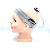 FONOLIFE Nastro elastico Cotone Fissaggio Impianto Cocleare (S, Grigio)