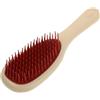 FOMIYES Massaggiatore per Chioma Doppio Dente in Silicone e Manico Abs, Spazzola Esfoliante per Pulizia del Capelluto dei Chioma e Bagno