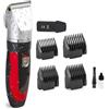 Topolenashop Taglia Capelli e Rasoio Barba Professionale Ricaricabile con 2 Batterie - Lama in Ceramica - Lunghezze Regolabili 0,8-12 mm - Kit Completo per Casa e Viaggio - Mod. RFC-208
