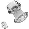 WOL VEE Lente d'Ingrandimento, Dilatatore, Speculum in Morbido Silicone Trasparente, Design Cavo Trasparente, Gioco multiplo-N13