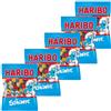 Haribo Puffi, Caramelle Gommose alla Frutta, per Vegetariani, 5 Sacchetti da 200g