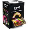 IHDRA - Insaporitore per Acqua 100% Naturale | Senza Zuccheri, Senza Glutine | Estratti di Frutta e Piante | 1 Bustina Da 1,6g Per 0,5L | (1.6 g (Dispenser 300), Gusti Misti (300 bustine))
