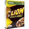 CAIYA Nestle Lion Cereali con frumento Integrali Ricoperti di Cioccolato e Caramello 400 gr