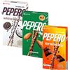 Generico Pepero Biscotti Stick Ricoperti Tris White Cookie - Almond - Crunchy [3 Confezioni]