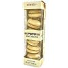 Generico PAPA Confezione da 6 MACARONS 84 grammi biscotti ripieni senza glutine vari gusti e colori allestimento feste party cerimonie compleanni (Avorio Cocco)