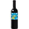 Bottle-Up Bottiglia con etichetta personalizzata di vino IGT Toscana Rosso - Idea regalo esclusiva e originale per compleanno (0,75L, Bang)
