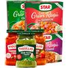 Star Il Mio Gran Ragù Sugo Pronto ai Gusti Classico Extragusto e Salsiccia 6 Lattine 180g + Tigullio Pesto Genovese 1 Barattolo 190g e Pesto Peperoni Noci e Pomodori Secchi Pistacchi 2 Barattoli 185g