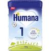 Humana 1 in polvere nuova formula per Neonati,750g, Confezione da 4