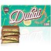 Choco Zero Dubai Chocolate con Pasta Kataifi 95g Tavoletta Cioccolato Senza Zucchero Aggiunto Croccante e Pistacchio Naturale (1 Pezzo)