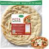 Valle del Crati ECCELLENZE GASTRONOMICHE Valle del Crati Pizza precotta, 6 basi | Nuovo Formato 250gr | Pizza pronta in 5 minuti , Lunga lievitazione, Alta Digeribilità | 6 Basi Pizza da 250gr c.a.