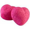 Generico Marshmallow a Forma di Cuore e Stelle, Rosa, Confezione da 900g (Cuori Rosa)