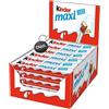 CAIYA Ferrero, Kinder Maxi Barrette con Cioccolato Finissimo a Latte con Ripieno - Nuovo Formato in Box 36 x 21g (T1x36) con Portachiavi CAIYA®