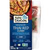 Blue Dragon Kit di curry rosso tailandese in 3 fasi, 252,3 g (confezione da 1), bustine pre-porzionate di autentica pasta di curry rosso tailandese, latte di cocco ed erbe aromatiche, senza glutine