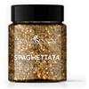 Italia Spezie, mix spezie piccante, spaghettata all'Italiana, Barattolo dispenser da 80g, Mix di spezie piccante, Miscela di spezie pronta, bruschette con Aglio, Prezzemolo e Peperoncino