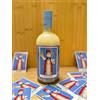 Santo Babà Liquore Babà al Rum dei Caraibi con Crema di Latte, Tradizione Napoletana, 1 Litro con Omaggio 2 Santini e 2 Sottobicchierini