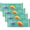 CAIYA 4X Scotti Si con Riso Plumcake con Riso Senza Lattosio (Lactose Free) 6 Monoporzioni 190g [4 Confezioni]