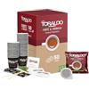 Generico CAFFÈ TORALDO - MISCELA FORTE & CREMOSO - Kit 50 CIALDE ESE44 da 7.2g + ACCESSORI