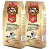 Caffè Europa - Caffè in Grani Miscela Bar Extra 50% Arabica 50% Robusta, Tostatura Artigianale Lenta - Espresso Italiano Cremoso e Intenso - Per Macchine Automatiche e Moka - 2 kg