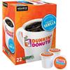 Dunkin' Donuts Dunkin' French Vanilla Flavored Coffee, 22 Keurig K Cup Pod