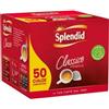 Generico Caffè SPLENDID Miscela Espresso CLASSICO - 200 Cialde Filtrocarta ese44-4 Confezioni da 50 - Intensità 12 - Gusto Deciso e Aroma Tostato -DD-