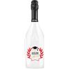 BRANDGIFT.IT Bottiglia Personalizzata Spumante Laurea Astoria Prosecco Brut 75 Ml Perlage Fine Persistente Sapore Fitto Ed Equilibrato Bottiglia Prosecco Personalizzata Per Brindisi Originali